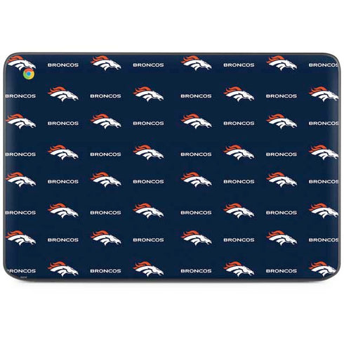 NFL Denver Broncos Blitz Series HP Chromebook Skin