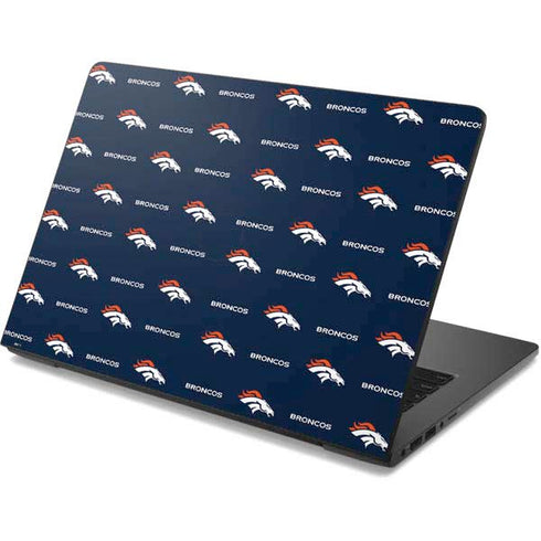 NFL Denver Broncos Blitz Series Dell Chromebook Skin