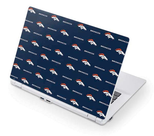 NFL Denver Broncos Blitz Series Acer Chromebook Skin