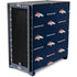 NFL Denver Broncos Blitz Series Corsair 4000D Tempered Glass Mid-Tower ATX Case Skin
