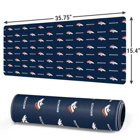 NFL Denver Broncos Blitz Series Gaming Mouse Pad