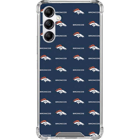 NFL Denver Broncos Blitz Series Galaxy A14 5G Clear Case