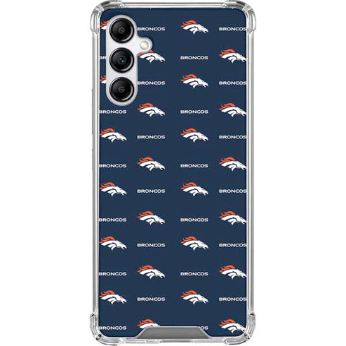 NFL Denver Broncos Blitz Series Galaxy A15 5G Clear Case