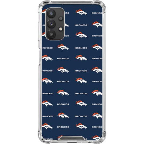 NFL Denver Broncos Blitz Series Galaxy A32 5G Clear Case