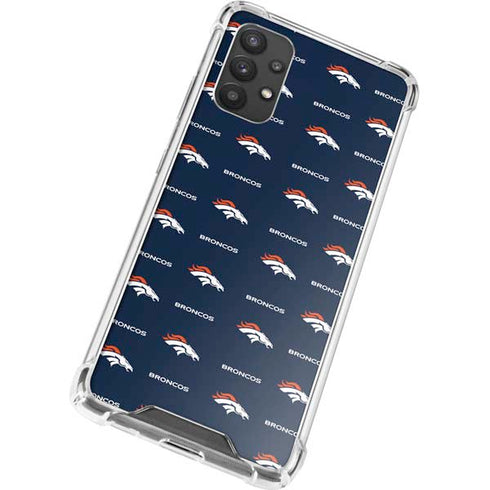 NFL Denver Broncos Blitz Series Galaxy A32 5G Clear Case