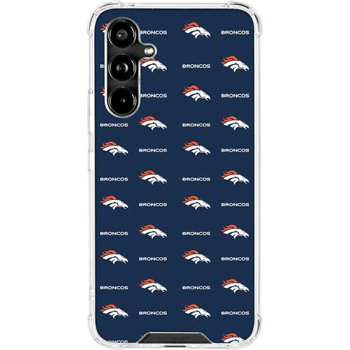 NFL Denver Broncos Blitz Series Galaxy A54 5G Clear Case