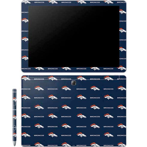 NFL Denver Broncos Blitz Series Galaxy Book 12in Skin
