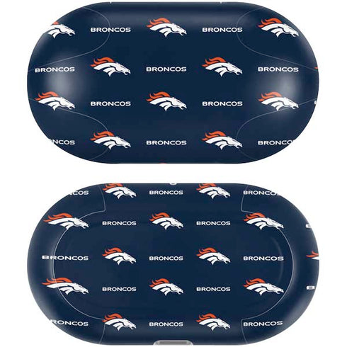 NFL Denver Broncos Blitz Series Galaxy Buds Plus Skin