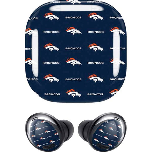NFL Denver Broncos Blitz Series Galaxy Buds Pro Skin