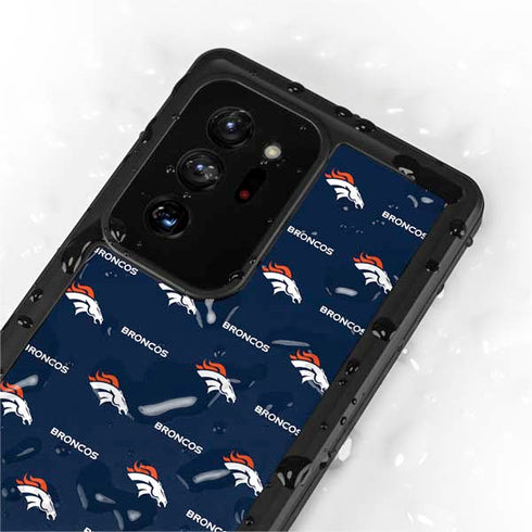 NFL Denver Broncos Blitz Series Galaxy Note20 Ultra 5G Waterproof Case