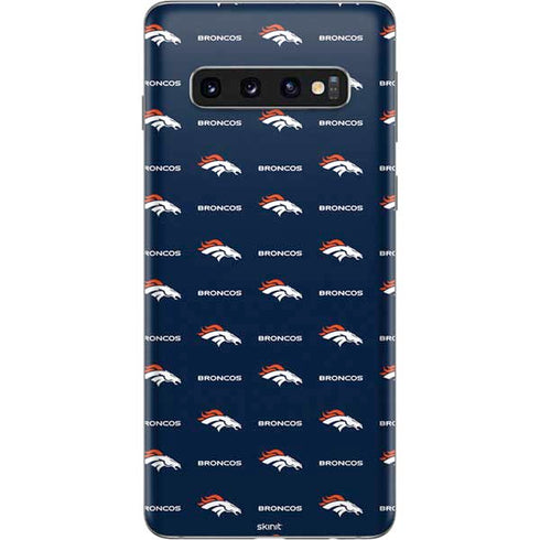 NFL Denver Broncos Blitz Series Galaxy S10 Skin