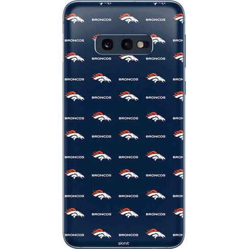 NFL Denver Broncos Blitz Series Galaxy S10e Skin