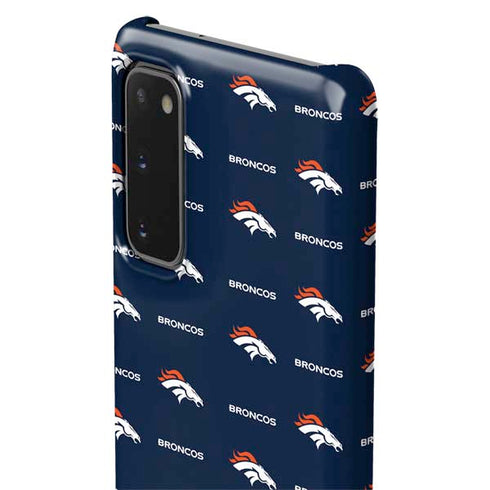 NFL Denver Broncos Blitz Series Galaxy S20 Lite Case