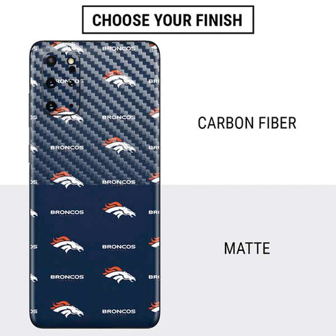 NFL Denver Broncos Blitz Series Galaxy S20 Plus Skin