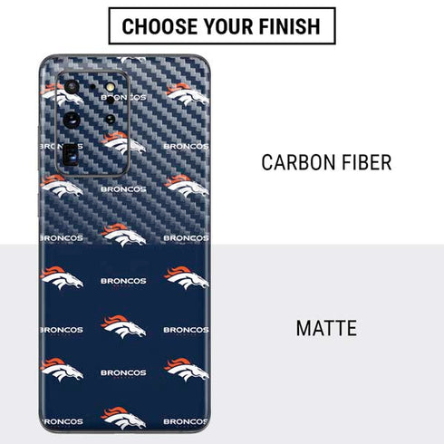 NFL Denver Broncos Blitz Series Galaxy S20 Ultra 5G Skin