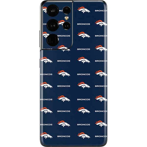NFL Denver Broncos Blitz Series Galaxy S21 Ultra 5G Skin