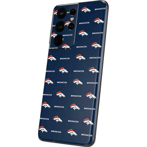 NFL Denver Broncos Blitz Series Galaxy S21 Ultra 5G Skin