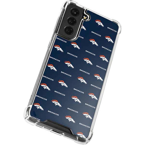 NFL Denver Broncos Blitz Series Galaxy S22 Plus Clear Case