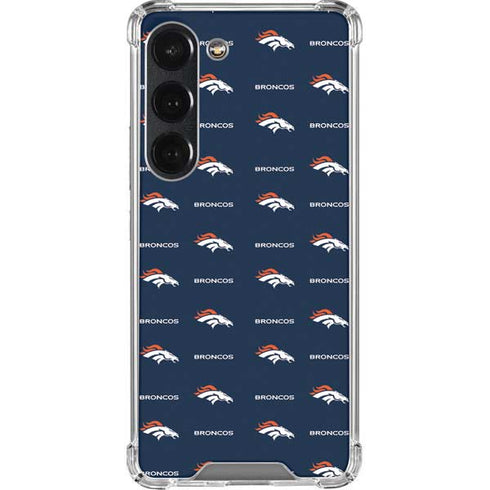 NFL Denver Broncos Blitz Series Galaxy S23 Clear Case