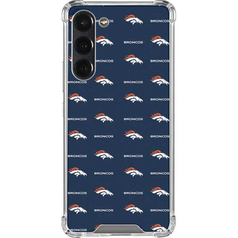 NFL Denver Broncos Blitz Series Galaxy S23 Plus Clear Case
