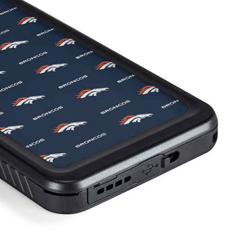 NFL Denver Broncos Blitz Series Galaxy S23 Waterproof Case
