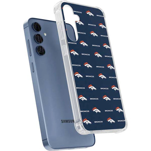 NFL Denver Broncos Blitz Series Galaxy S24 Clear Case
