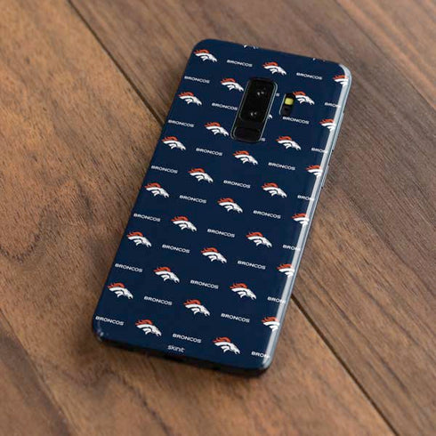 NFL Denver Broncos Blitz Series Galaxy S9 Plus Skin