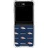 NFL Denver Broncos Blitz Series Galaxy Z Flip5 5G Clear Case