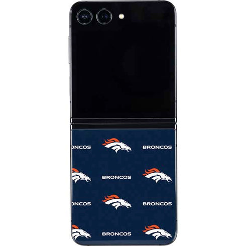 NFL Denver Broncos Blitz Series Galaxy Z Flip5 5G Skin