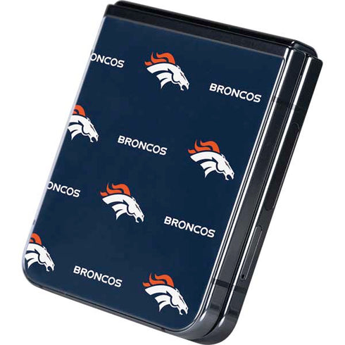 NFL Denver Broncos Blitz Series Galaxy Z Flip5 5G Skin