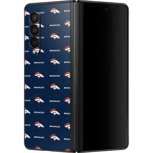 NFL Denver Broncos Blitz Series Galaxy Z Fold3 5G Skin