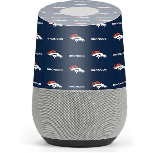 NFL Denver Broncos Blitz Series Google Home Skin