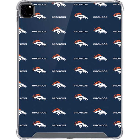 NFL Denver Broncos Blitz Series iPad Pro 12.9in (2020) Clear Case