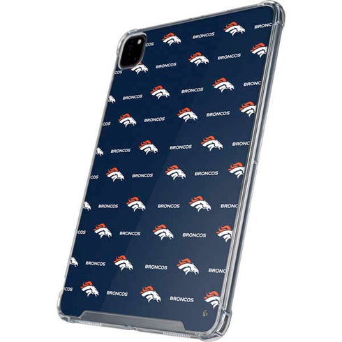 NFL Denver Broncos Blitz Series iPad Pro 12.9in (2020) Clear Case