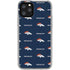 NFL Denver Broncos Blitz Series iPhone 11 Pro Clear Case