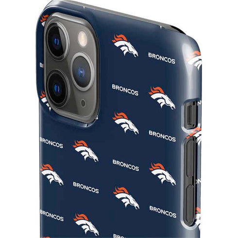 NFL Denver Broncos Blitz Series iPhone 11 Pro Lite Case