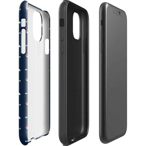 NFL Denver Broncos Blitz Series iPhone 11 Pro Max Impact Case