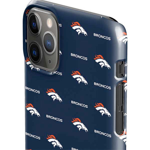 NFL Denver Broncos Blitz Series iPhone 11 Pro Max Lite Case