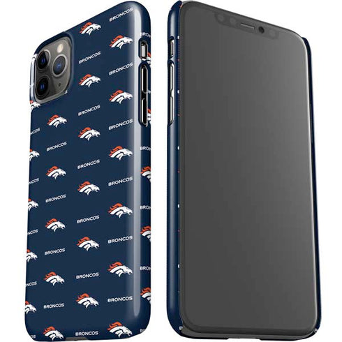 NFL Denver Broncos Blitz Series iPhone 11 Pro Max Lite Case
