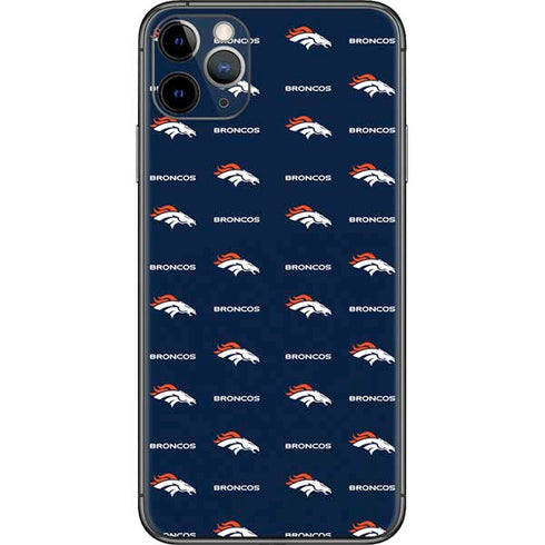 NFL Denver Broncos Blitz Series iPhone 11 Pro Max Skin