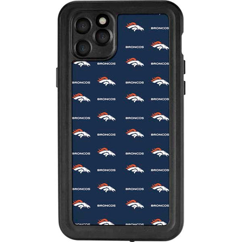 NFL Denver Broncos Blitz Series iPhone 11 Pro Max Waterproof Case