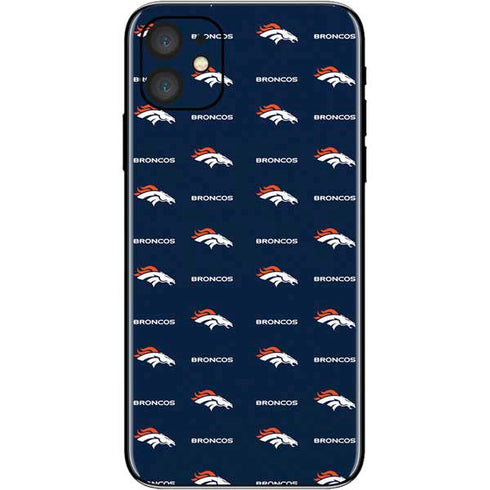 NFL Denver Broncos Blitz Series iPhone 11 Skin