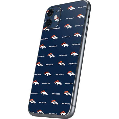 NFL Denver Broncos Blitz Series iPhone 11 Skin