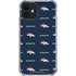 NFL Denver Broncos Blitz Series iPhone 12 Mini Clear Case