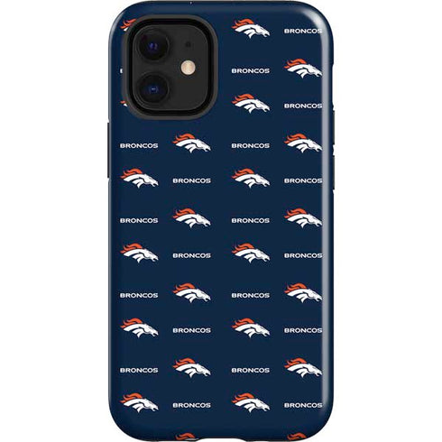 NFL Denver Broncos Blitz Series iPhone 12 Mini Impact Case