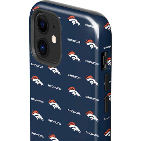 NFL Denver Broncos Blitz Series iPhone 12 Mini Impact Case
