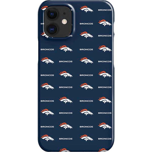 NFL Denver Broncos Blitz Series iPhone 12 Mini Lite Case