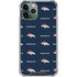 NFL Denver Broncos Blitz Series iPhone 12 Pro Clear Case