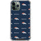 NFL Denver Broncos Blitz Series iPhone 12 Pro Max Clear Case