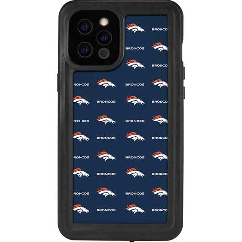 NFL Denver Broncos Blitz Series iPhone 12 Pro Max Waterproof Case